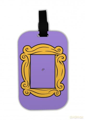 Identyfikator do bagażu Friends 006 Friends Fioletowy