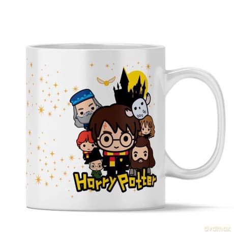 Kubek Harry Potter 100 Harry Potter Biały