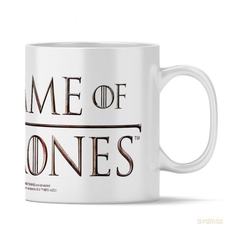 Kubek Gra o Tron 022 Game of Thrones Biały