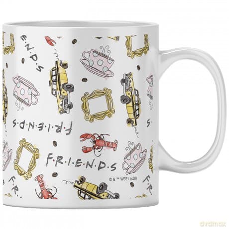 Kubek Friends 041 Friends Biały