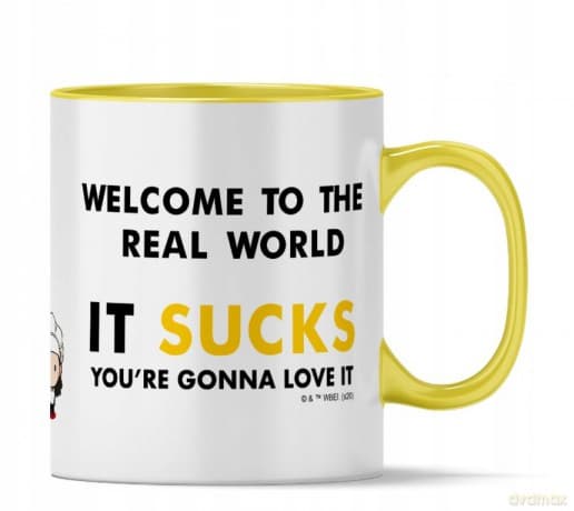 Kubek Friends 048 Friends Żółty