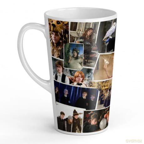 Kubek Latte Harry Potter 079 Harry Potter Wielobarwny