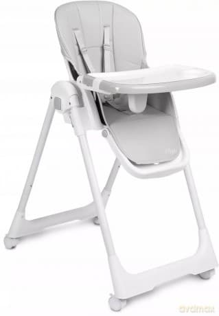 Krzesełko do karmienia Caretero MEGALO 9 USTAWIEŃ WYSOKOŚCI 2 TACKI LEKKIE