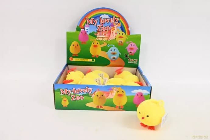 Kurczak ze światłem 12sztdisp Z10203 80817