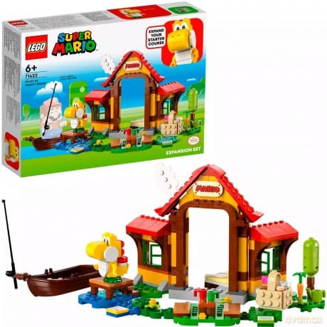 LEGO Super Mario Piknik w domu Mario zestaw rozszerzający 71422 (6 sztuk)