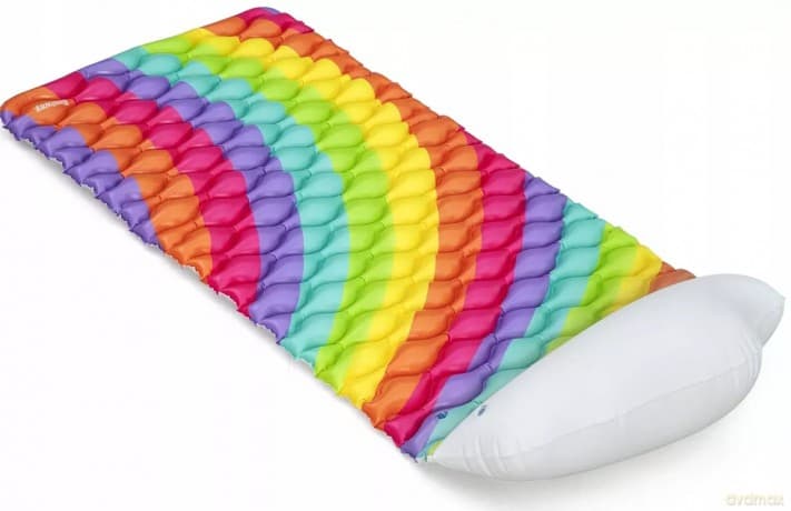 Mata pływająca tęczowa 216 x 80cm