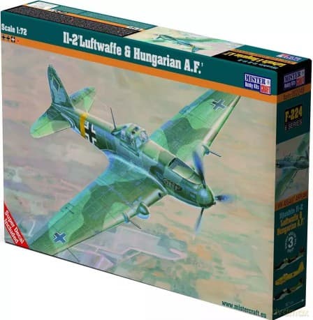 Model samolotu F-224 IL-2 "Luftwaffe & Hungarian A.F."