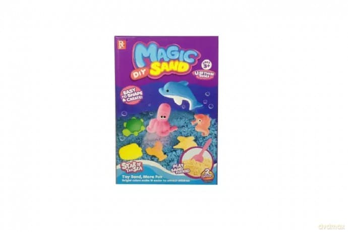 Piasek 3D z foremkami 2kol w zestawie G7813 06261