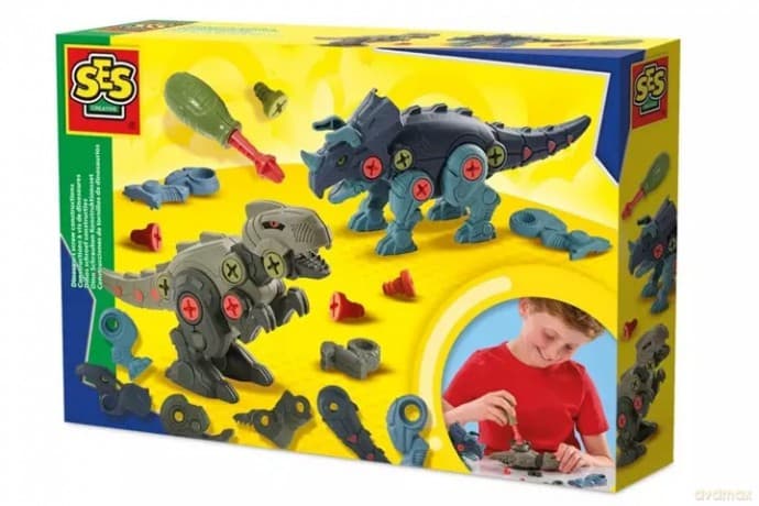 SES Dinozaury konstrukcje śrubowe 14291 42919