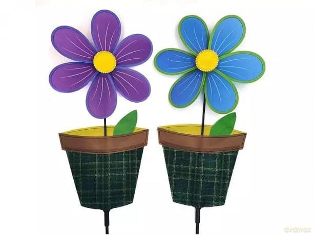 Wiatraczek kwiatek MIX