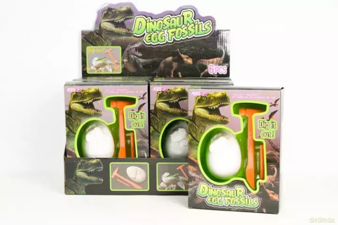 Wykopaliska dinozaury zestaw 6szt/disp 3067 13490