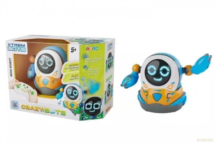 XTREM BOTS Crazy Bots mini robot XT3803236 32369
