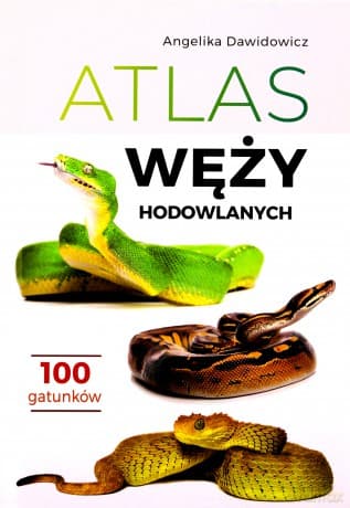 Atlas węży hodowlanych. 100 gatunków - Angelika Dawidowicz