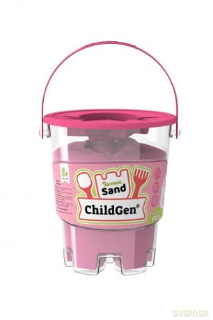 Piasek kinetyczny 100% naturalny różowy 500g