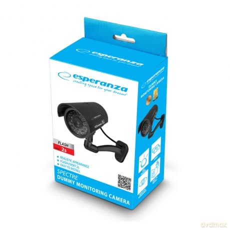 Atrapa Kamery Monitoringu Spectre Czarna