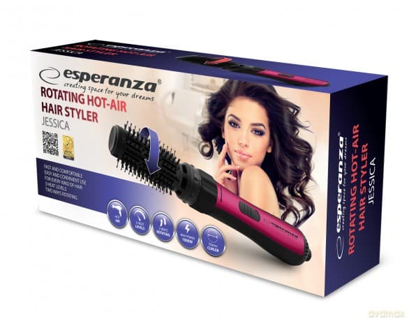 Lokówko-Suszarka do Włosów Obrotowa Jessica