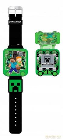 Zegarek edukacyjny z grami Minecraft MIN4148