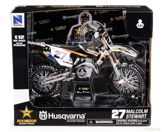 Husqvarana FC450 2022 Rockstar energy factory 1:12