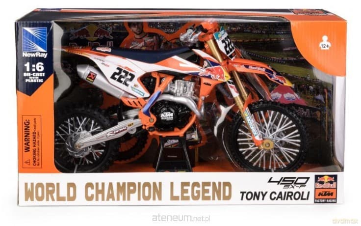 KTM 450 SXF Red Bull 2018 Tony Cairolli 1:6