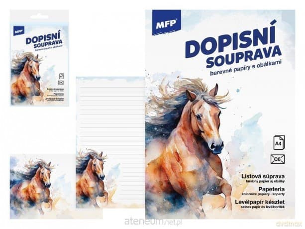 Papeteria lux 5+10 koń