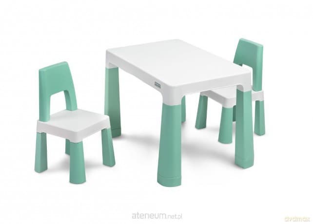 Stolik dziecięcy z krzesełkami Monti mint