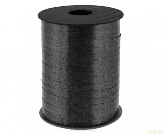 Tasiemka pastelowa czarna 458m