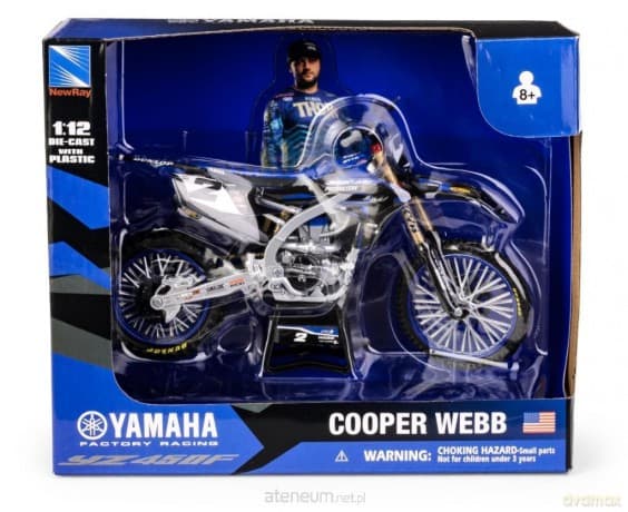 Yamaha YZ450F Star racing Cooper Webb 2022 1:12