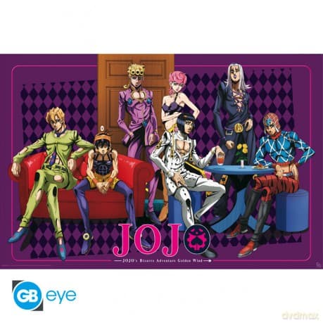 JOJO'S BIZARRE ADVENTURE - Poster Maxi 91.5x61 - Golden Wind Team