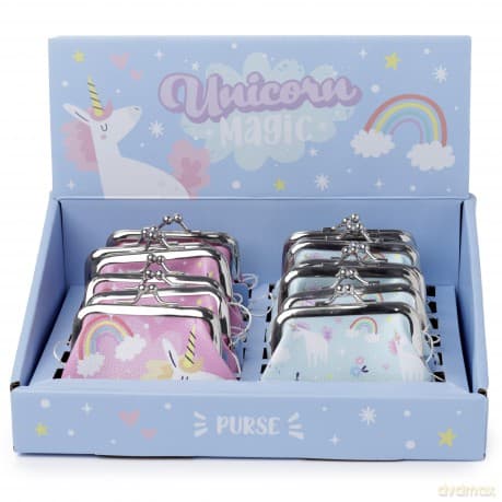 Portfel Jednorożec mix wzorów PUR135