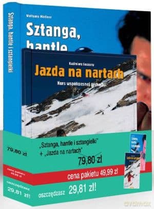 Jazda na nartach. Sztanga, hantle i sztangielki. Zestaw 2 książek