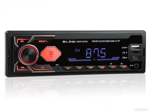 Radio samochodowe AVH-8960 1DIN RDS MP3/USB/micro SD/BLUETOOTH + USB-C