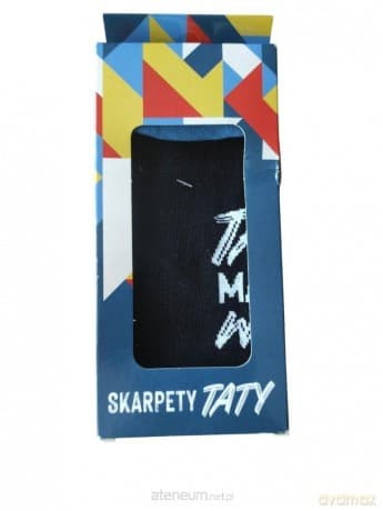 Skarpety z napisem dla Taty