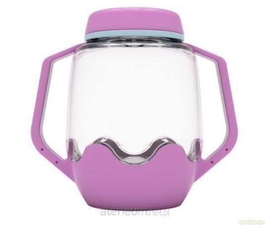 Słoik sensoryczny do napełnienia wodą fioletowy