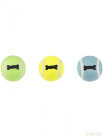 FLAMINGO - Dog Toy - Smash Tennis Balls - 6.5 cm x 3