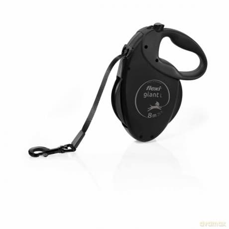 Flexi - Flexi Leash Giant L Black Edition - 50kg - 8m