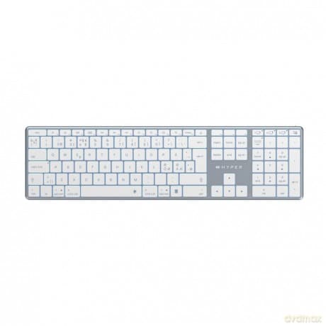 Hyper - Bluetooth 5.0, Wireless Keyboard (Nordic), Space Grey