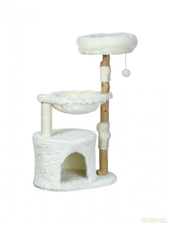 Nordic paws - Scratching Tree Wildwood 3 - White - 40 x 60 x 92 cm