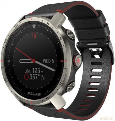 Polar - Grit X Pro Titan Smartwatch
