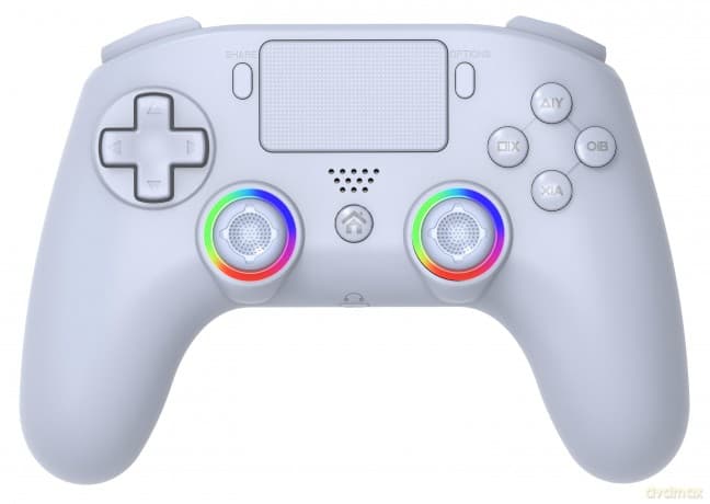 Subsonic Wireless Led Controller PS4 White - PS4/Pc