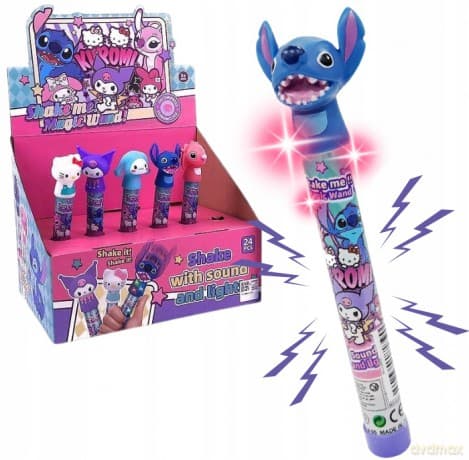 Różdżka św/dźw zwierzak 23cm 6wz BZP6066 76066