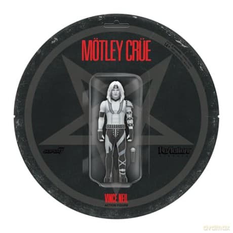 Motley Crue: Motley Crue Reaction Figures Wave 02 - Vince Neil (Shout At The Devil - Black & White)