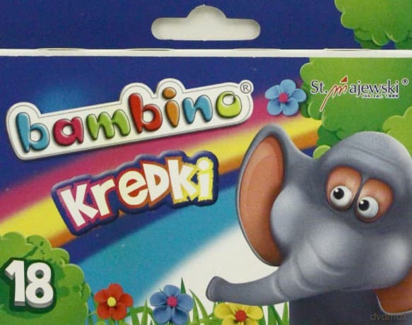 Kredki Bambino 18 kol.