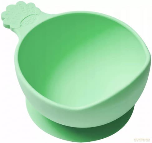 Miseczka Nana's Manners zielony silikon