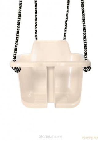 Huśtawka dziecięca ze sznurkami soft neutral