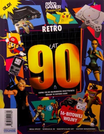 Retro Wspomnienia lat 90. Cofnij się do najbardziej ekscytującej dekady w historii gier!