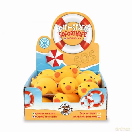Kaczka antystresowa mini 1szt. mix