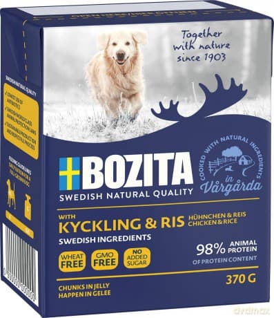 Bozita - Naturals Chicken & Rice - 370g