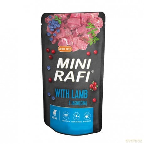 Rafi - Dogfood MINI w/Lamb 150g (61030)