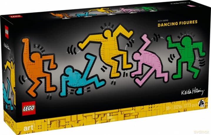 LEGO ART Keith Haring - tańczące postacie (31216)
