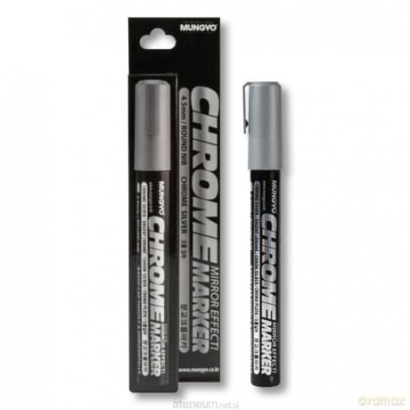 Marker chromowy 4,5mm srebrny